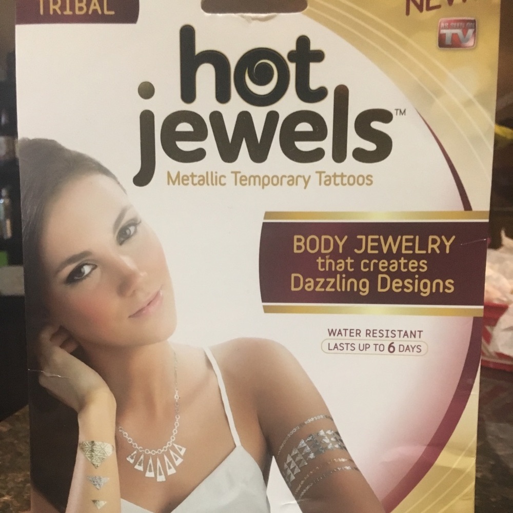 🌻 Hot Jewels temporary tattoos